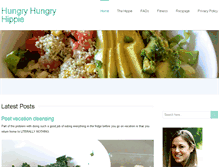 Tablet Screenshot of hungryhungryhippie.com